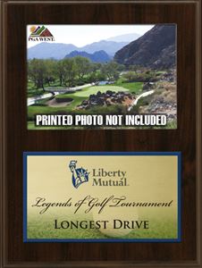 Picture of Picture Plaque Walnut Finish