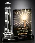 Picture of Illumachrome Journey Point Lighthouse 9-1/2"