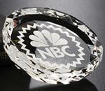 Picture of Faceted Gem Paperweight 3-1/4" Dia