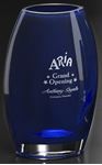 Picture of Cobalt Oval Vase 10-1/2"
