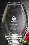 Picture of Clear Barrel Vase 8"