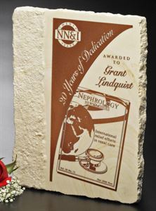 Picture of Accent Limestone Plaque 8" x 10"