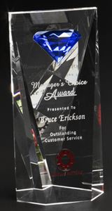 Picture of Gemstone Award 9"