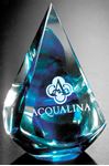 Picture of Quatro Pyramid - Blue 4"