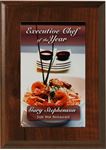 Picture of Econo Cherry Plaque 5" x 7" with Sublimated Plate