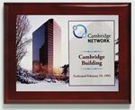 Picture of Aberdeen Rosewood Plaque 6" x 8" with Sublimated Plate