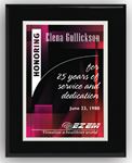 Picture of Aberdeen Black Plaque 10-1/2" x 13" with Sublimated Plate