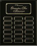 Picture of Black Piano Finish Perpetual Plaque 10-1/2" x 13"