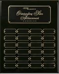 Picture of Black Piano Finish Perpetual Plaque 12" x 15"