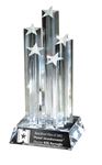 Picture of Five Acrylic Stars on Base