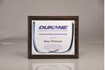 Picture of 8" x 10" - Certificate/Overlay Plaque Kit Walnut Finish