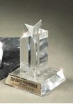 Picture of Single Star on Clear Base