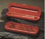 Picture of Wood Pen with Rosewood Case