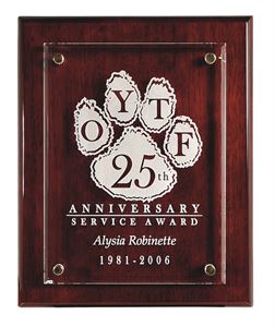 Picture of Rosewood Piano Wood Board with Raised Starphire Glass