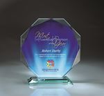Picture of 6 1/2" x 7" Jade Octagon Tower on Base