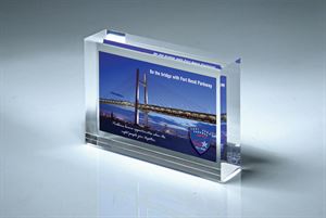 Picture of 6" x 4" x 1" Medium Rectangle Acrylic Infusion