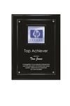 Picture of Digi-Color Emblem on Lucite/Ebony Piano Wood Riser Plaque