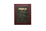 Picture of Genuine Marble and Rosewood Plaque Sand-etched and Gold Color-Fill