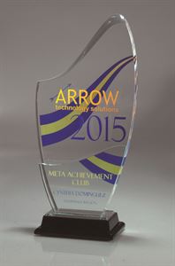 Picture of Tiered Infusion Swooping Wedge Award