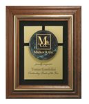 Picture of Genuine Walnut Frame with Marble Lucite Insert