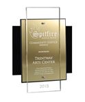 Picture of Tiered Lucite Plaque - in Gold or Silver