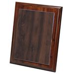 Picture of Digi-Color 6" x 8" x 1/ 8" Lucite on Walnut Finish Plaque