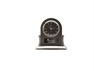 Picture of Black Dome Promo Clock with Rope Pillars