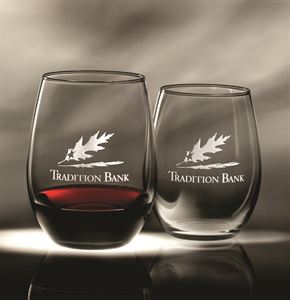 Picture of 15 Oz Trendsetter Stemless Wine Small - Set/2 - Boxed
