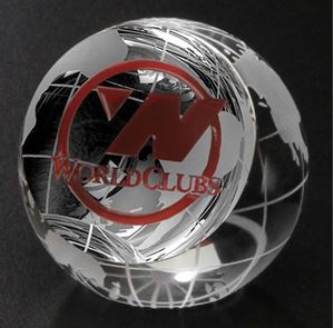 Picture of Clipped Globe 2-3/8" Dia