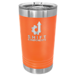 Picture of LTM762 - Orange 16 oz. Polar Camel Pint with Slider Lid