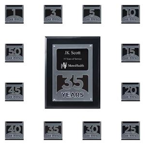 Picture of Anniversary Achievement Plaque 7" x 9" x 7/8"